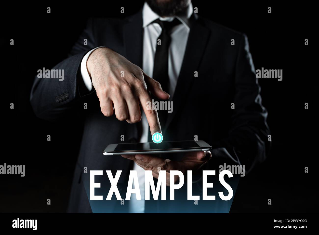Inspiration montrant des exemples de signes, photo conceptuelle exemple de modèle à suivre Guide Explication par exemple Banque D'Images