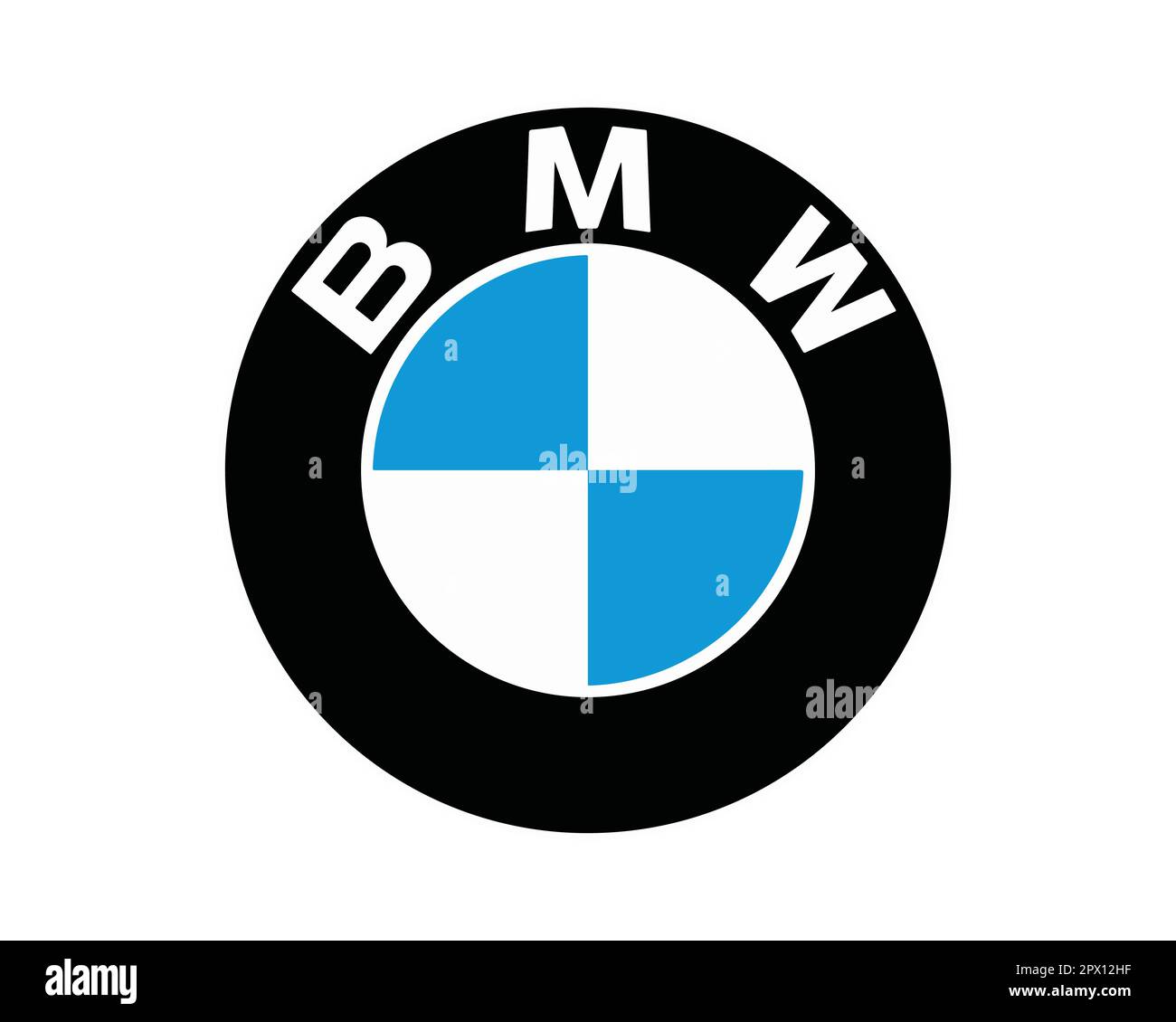 Silhouettes vectorielles, icônes des voitures de marque BMW Illustration de Vecteur