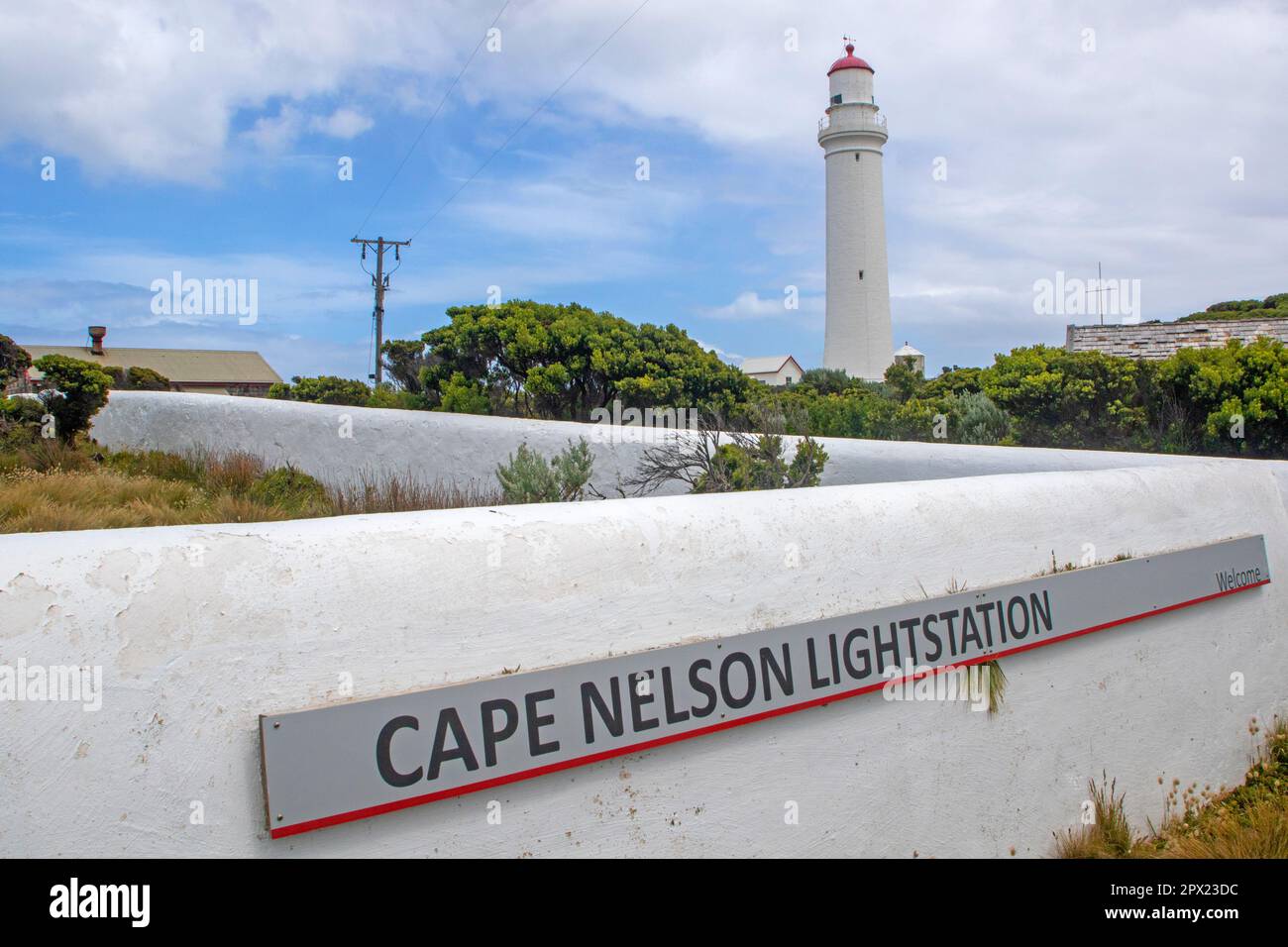 Phare de Cape Nelson Banque D'Images