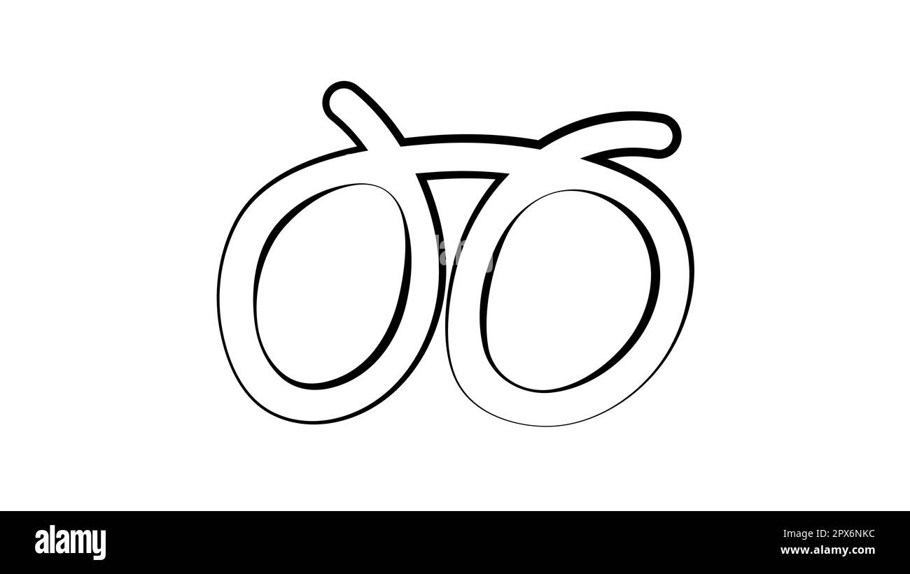 Un joli bretzel à nœud torsadé, une icône en forme de vecteur plat pour les applications et les sites Web. Illustration de Vecteur