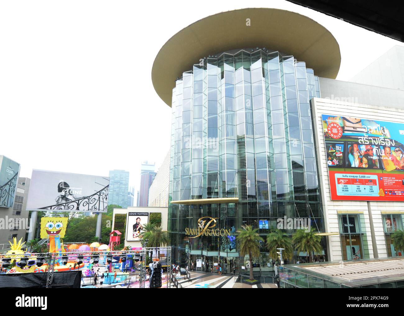 Centre commercial Siam Paragon. Bangkok, Thaïlande. Banque D'Images