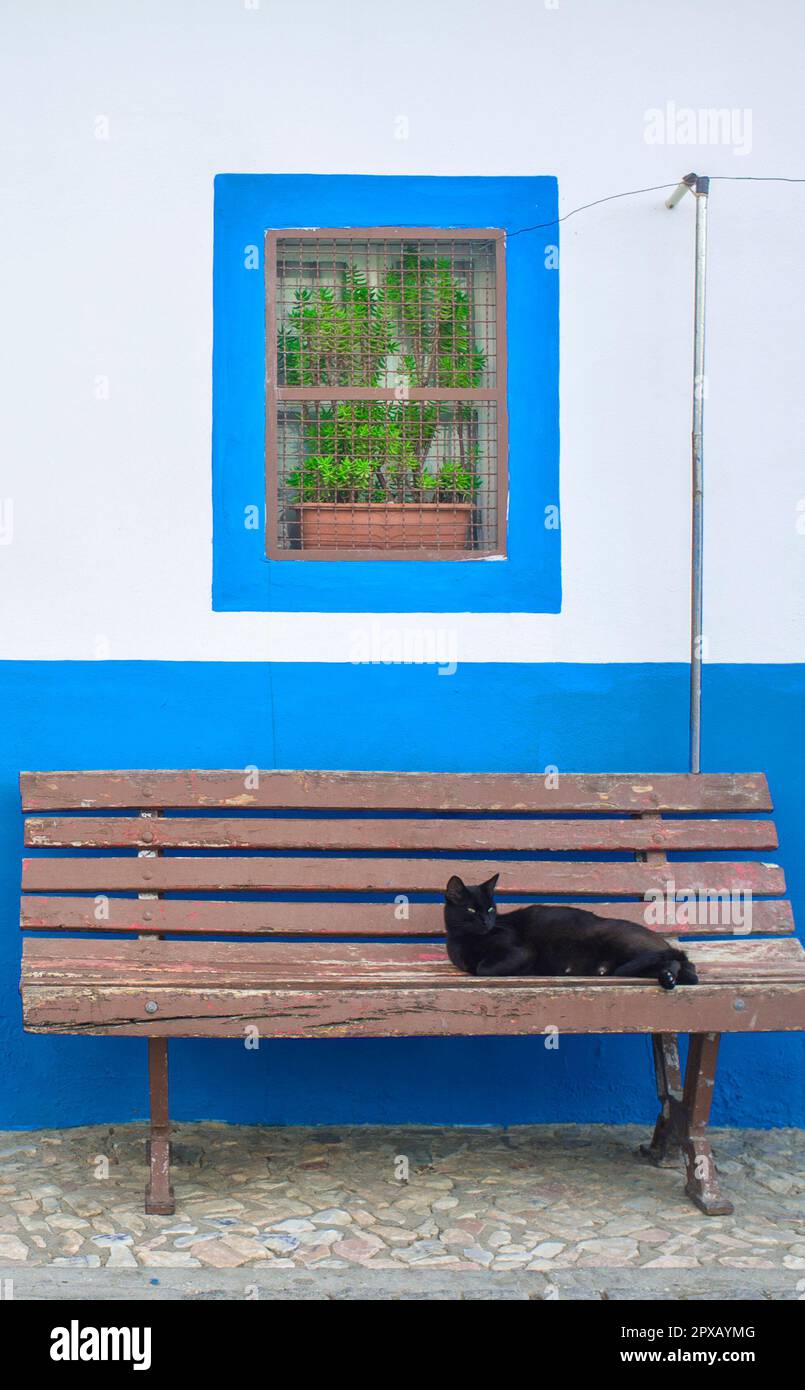 Ermitage de Sao Joaozinho, Campo Maior, Portugal. Alentejo architecture typique, sud du Portugal Banque D'Images