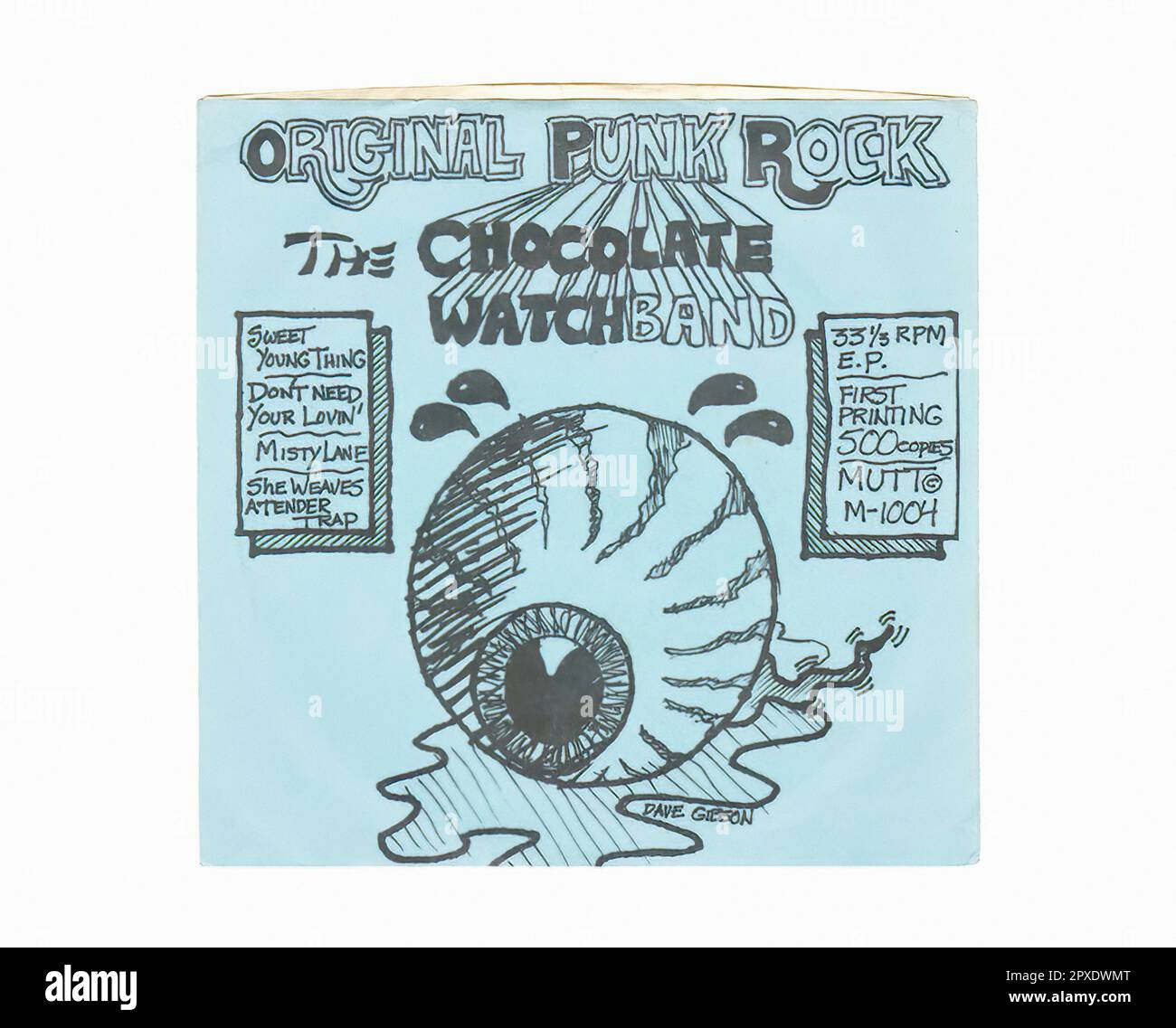 Chocolate Watchband - 1995 01-1 A - Vintage 45 R.P.M Music Vinyl Record Banque D'Images