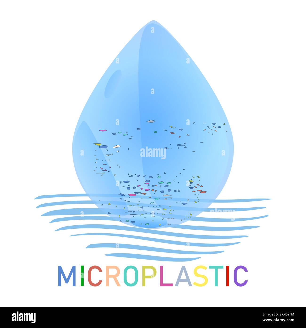 Micro plastiques Banque d'images vectorielles Alamy — free download