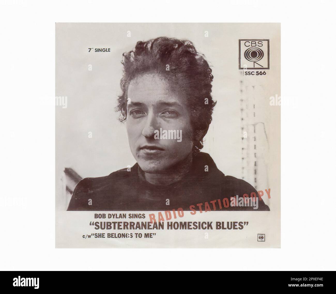 Dylan - ensemble de 2011 11 boîtes C - Vintage 45 R.P.M Music Vinyl Record Banque D'Images