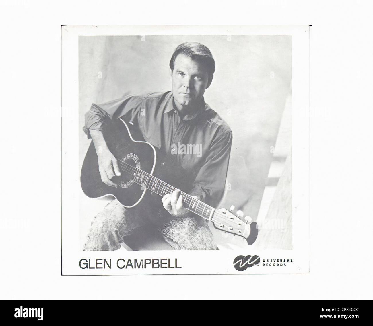 Campbell Glen - 1989 09 A - Vintage 45 R.P.M Music Vinyl Record Banque D'Images
