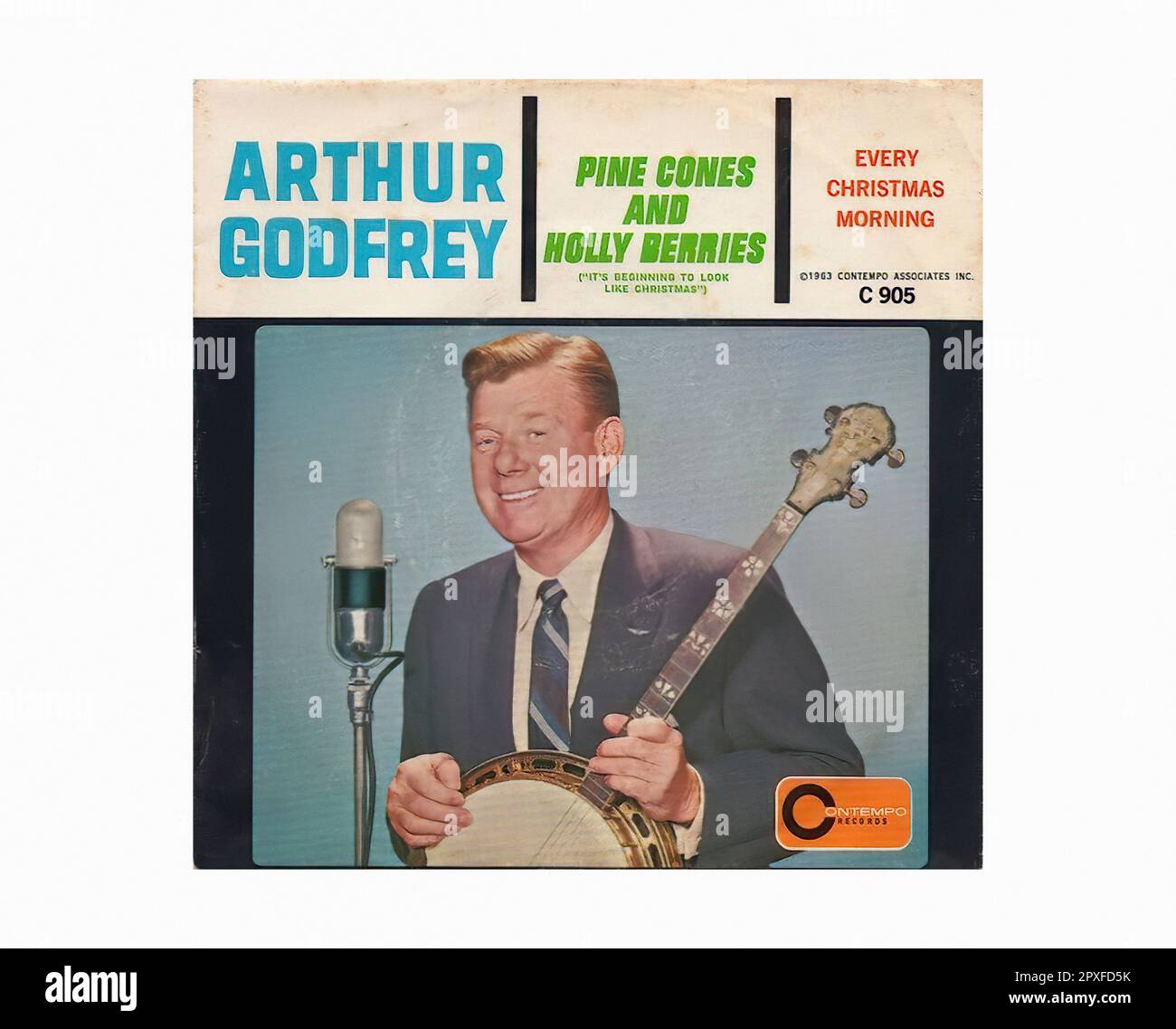 Godfrey Arthur - 1963 11 01 A - Vintage 45 R.P.M Music Vinyl Record Banque D'Images