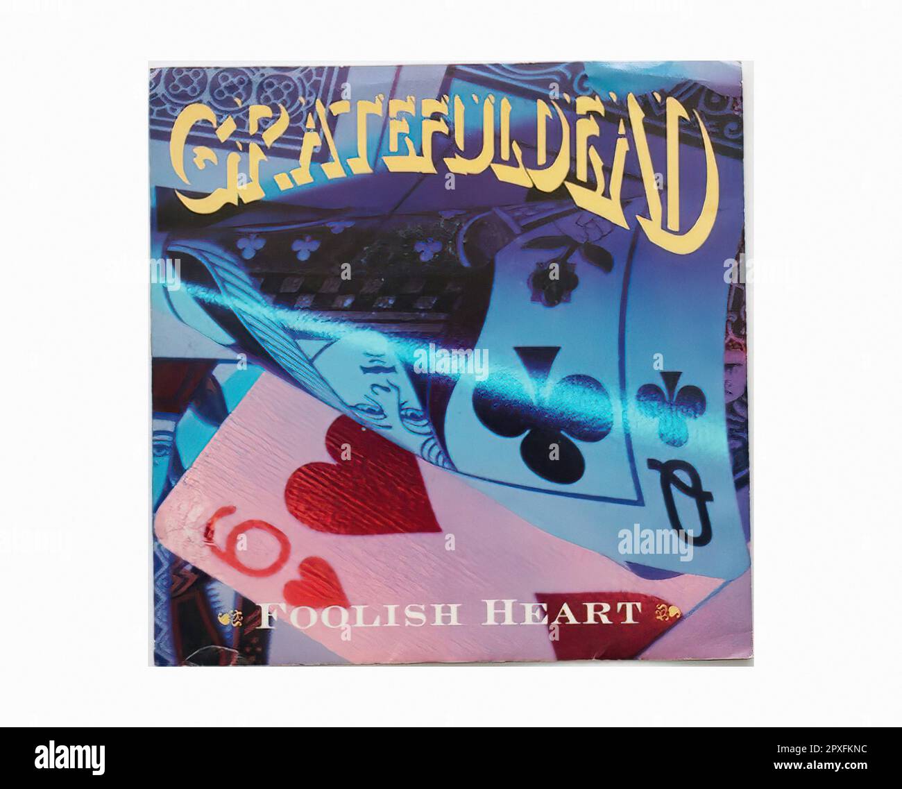 Grahful Dead 1989 10 A - Vintage 45 R.P.M Music Vinyl Record Banque D'Images