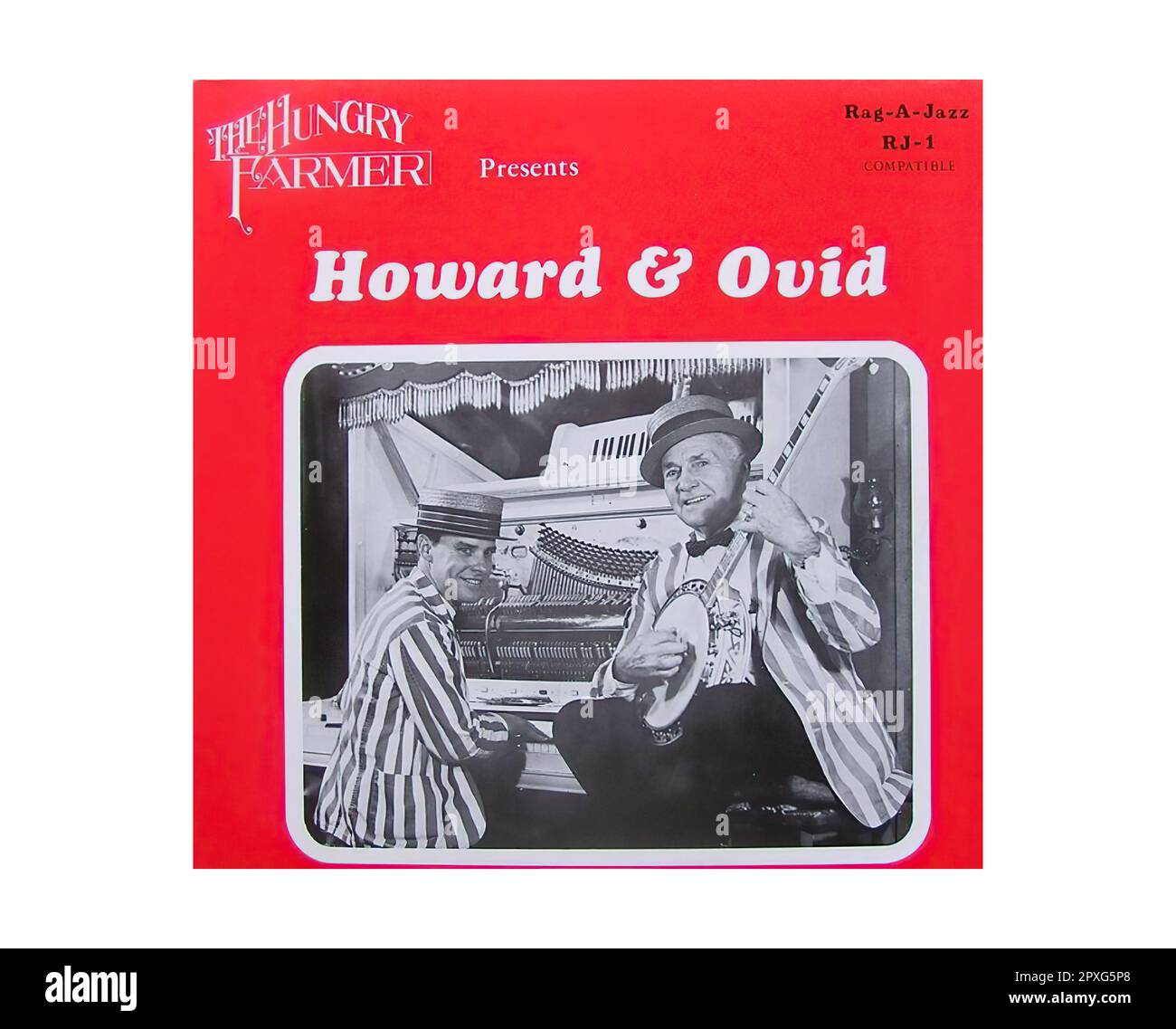 Howard & Ovid - Rag A Jazz 1 - RBA (2) - Vintage Vinyl Record Sleeve Banque D'Images