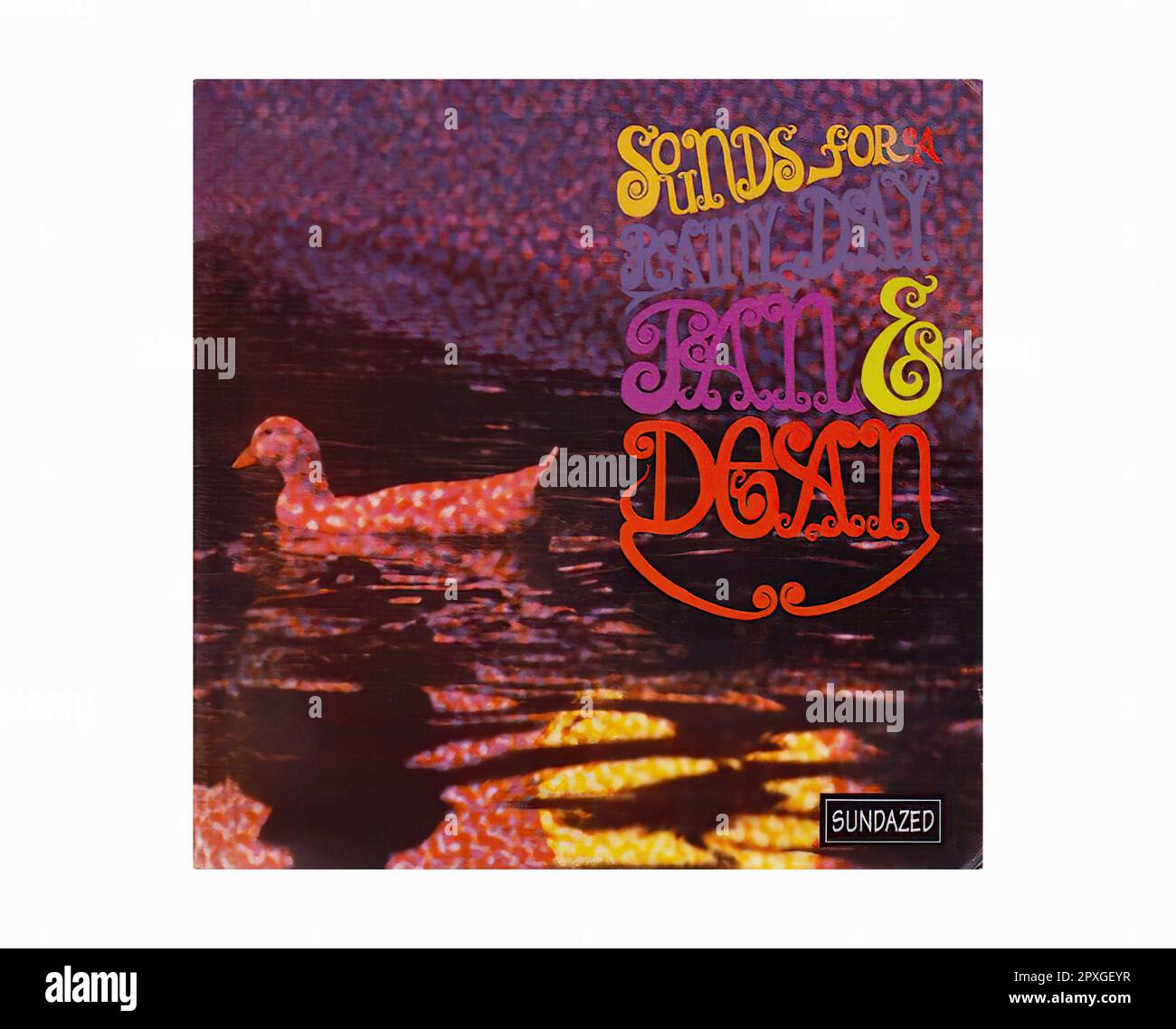 Jan et Dean - 1996 01 A - Vintage 45 R.P.M Music Vinyl Record Banque D'Images