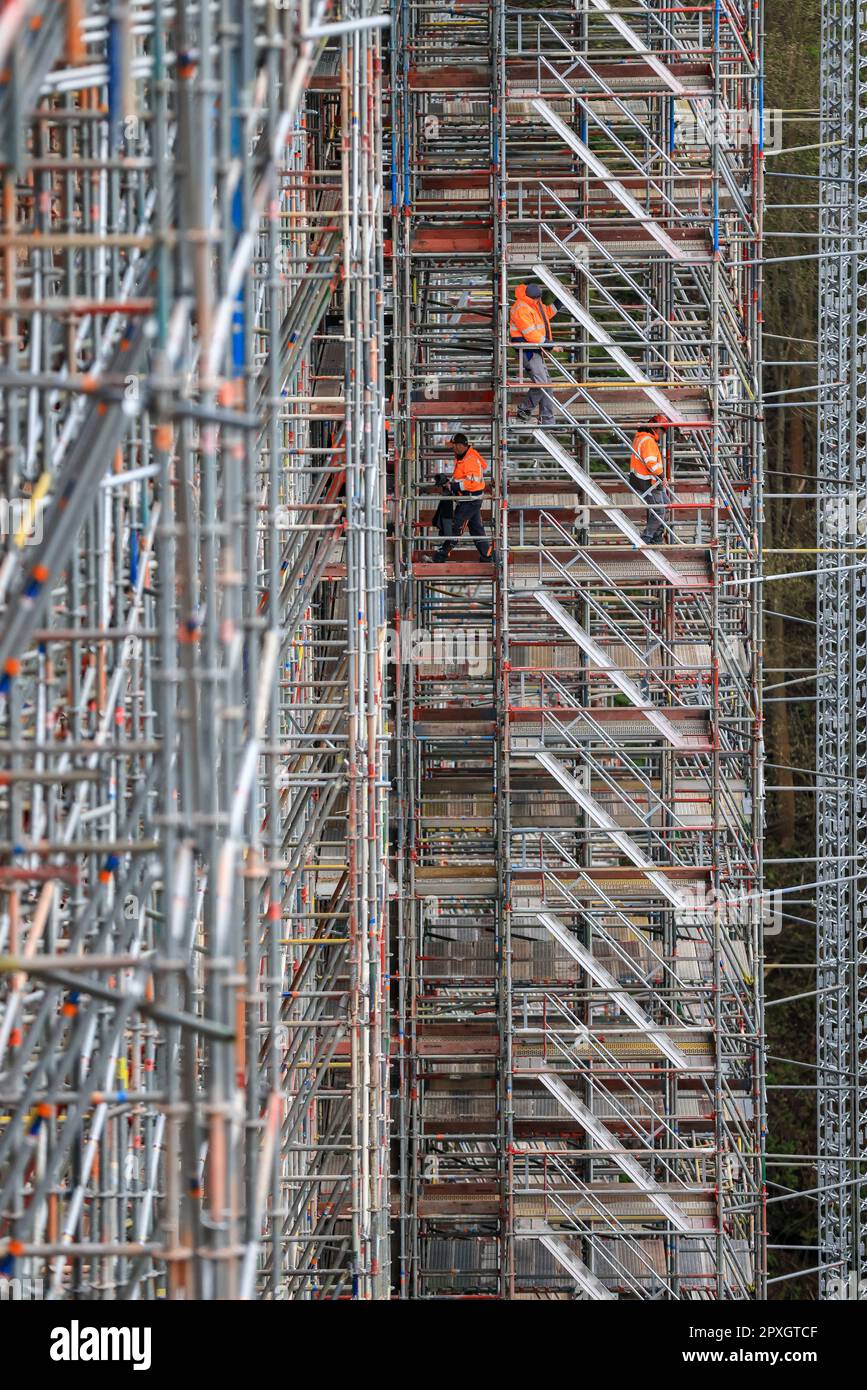 T-shirt Humour 'Scaffolding Never A Bad Gift' - Pour échafaudeurs Et Artisans - Coton - Noir