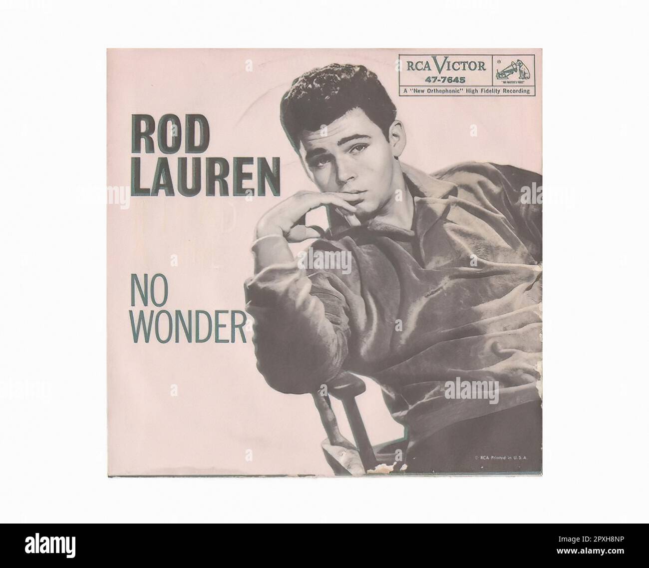 Lauren Rod - 1959 11 01 B - Vintage 45 R.P.M Music Vinyl Record Banque D'Images