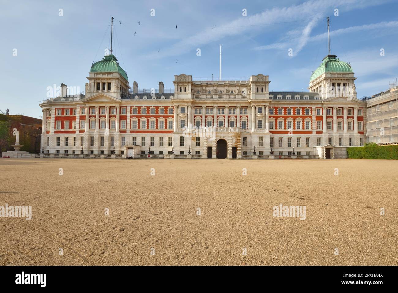 L'extension de l'Admiralty dans le style Queen Anne fait partie du Old Admiralty Building Complex à Horse Guards Parade, Londres. Banque D'Images