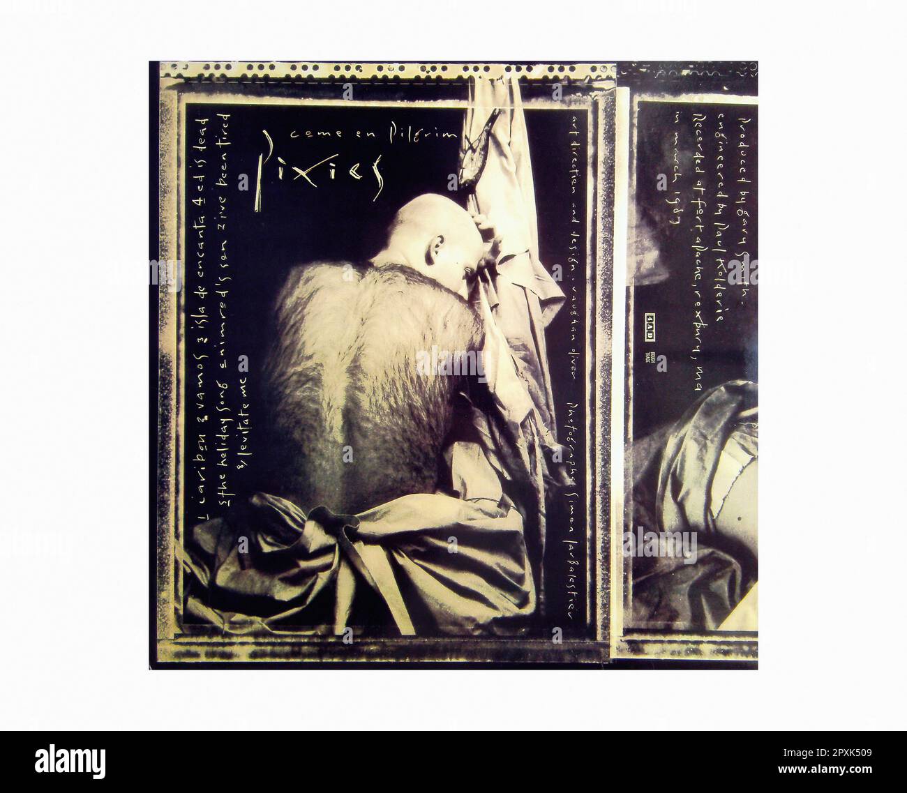 Pixies - Come on Pilgrim [1987] - Vintage Vinyl Record Sleeve Banque D'Images