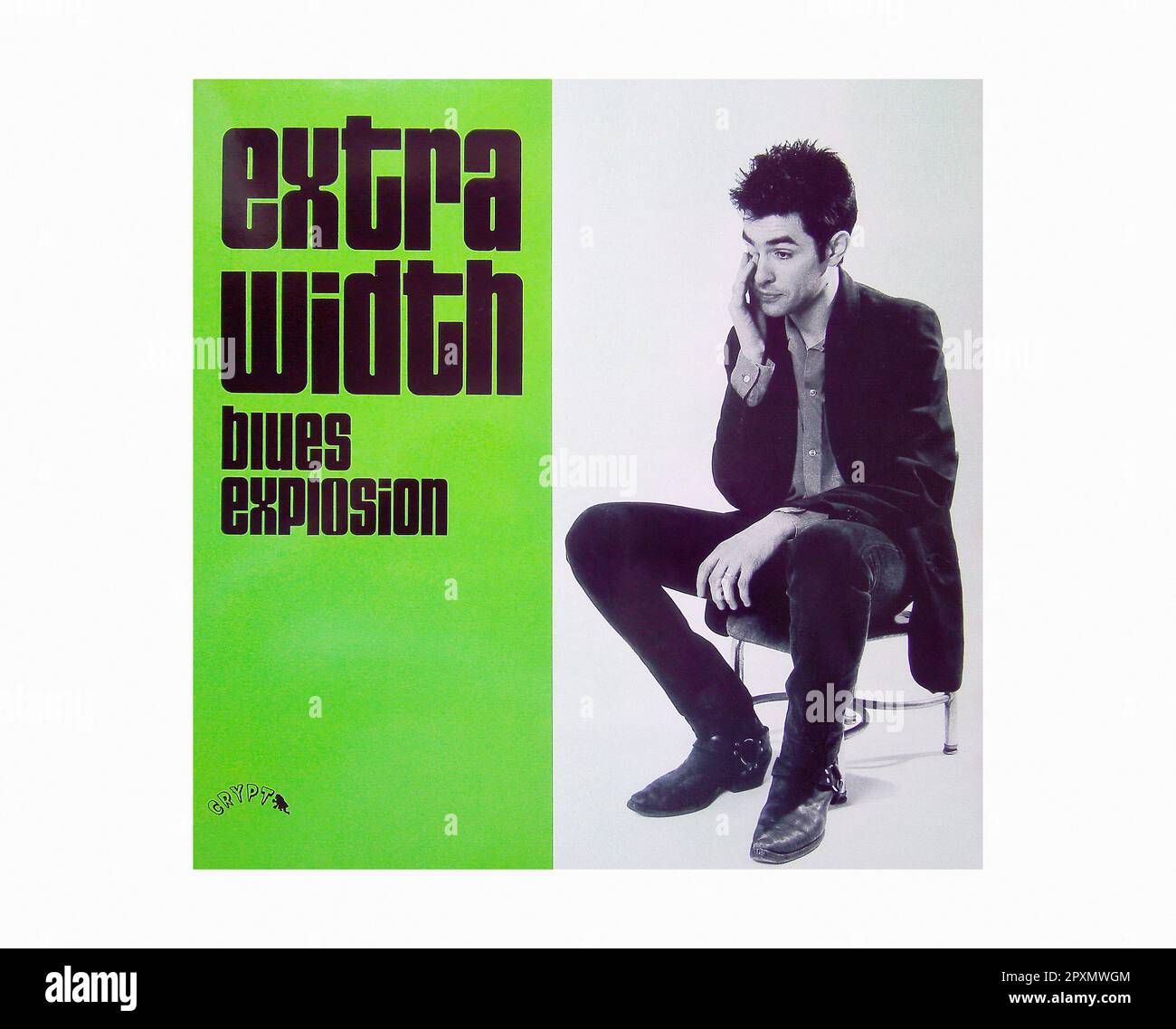 The Jon Spencer Blues explosion - Extra Width (1993) 00001 - Vintage Vinyl Record Sleeve Banque D'Images