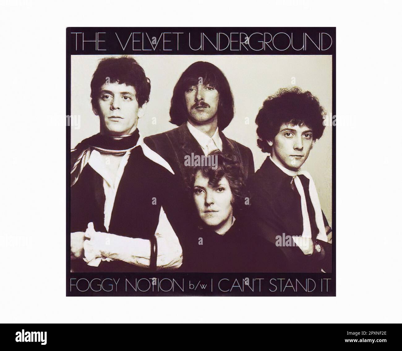 Velvet Underground - 2011 04 A - Vintage 45 R.P.M Music Vinyl Record Banque D'Images