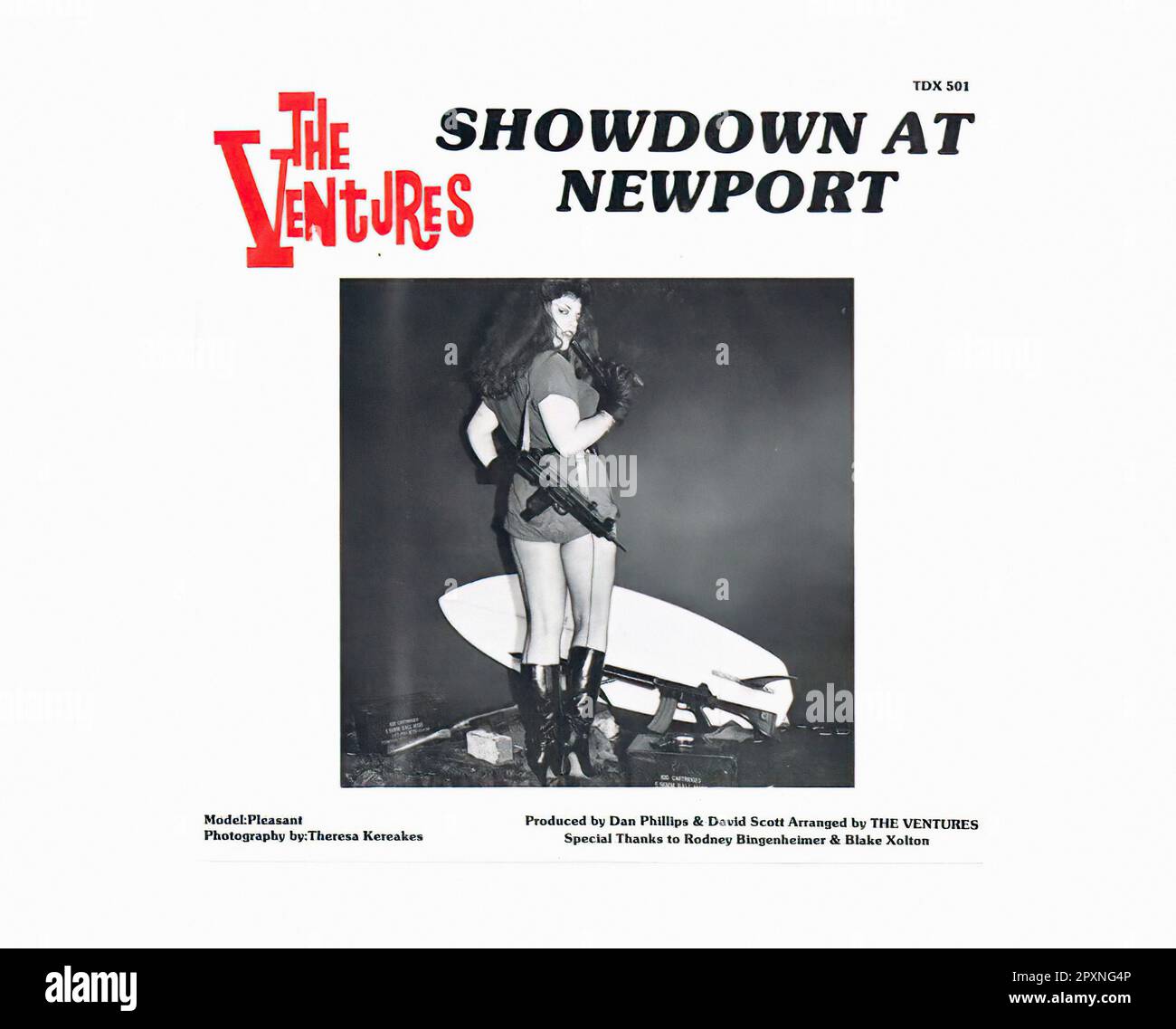 Ventures - 1981 01 B - Vintage 45 R.P.M Music Vinyl Record Banque D'Images