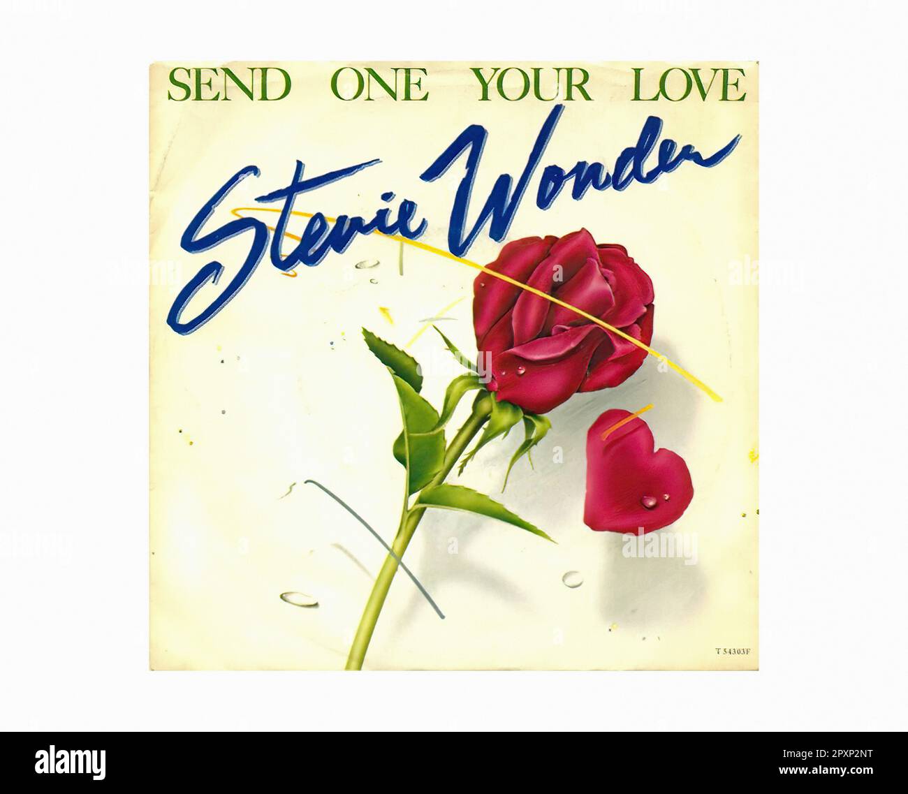 Wonder Stevie - 1979 10 A - Vintage 45 R.P.M Music Vinyl Record Banque D'Images