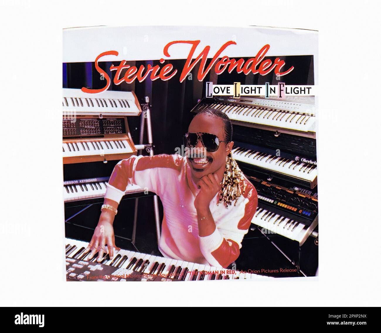 Wonder Stevie - 1984 11 A - Vintage 45 R.P.M Music Vinyl Record Banque D'Images