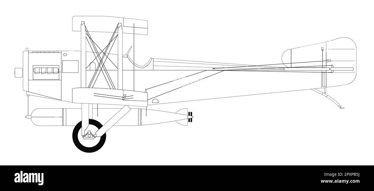 Soopwith T.1 Cuckoo Banque D'Images