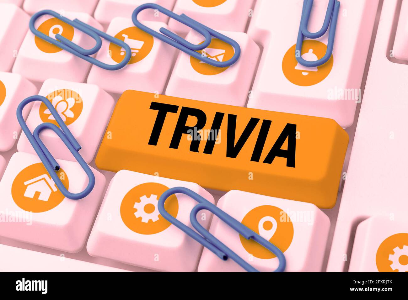 Légende conceptuelle Trivia, concept signification détails