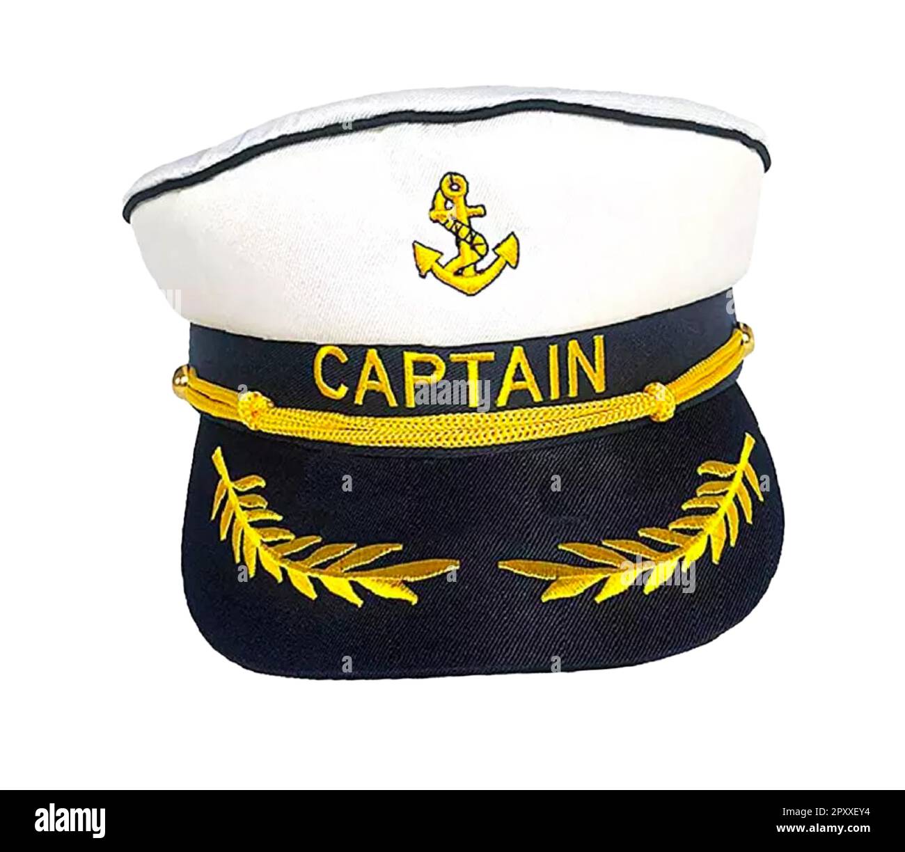 Costume De Capitaine/Marin - Lot Chapeau + Casquette + Écharpe à Rayures - Déguisement Nautique Pour Fête