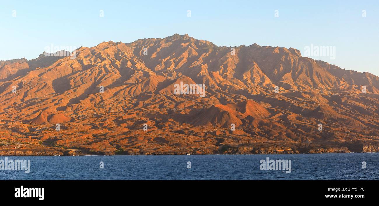 Cap-Vert, Santo Antao - Porto Novo Banque D'Images