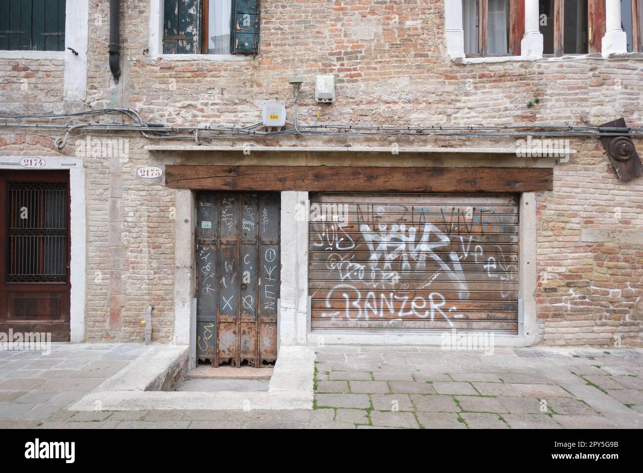 Vue sur la ville de venise en italie Banque D'Images