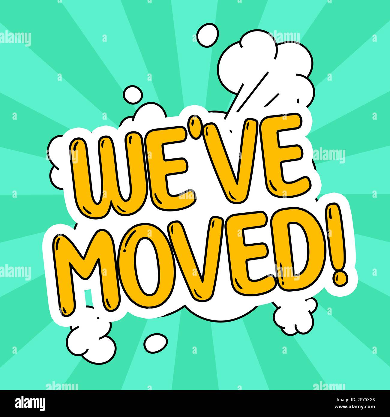 Écriture du texte affiché que nous avons déplacé. Présentation de l'entreprise en cours d'utilisation à partir d'un autre pays Banque D'Images