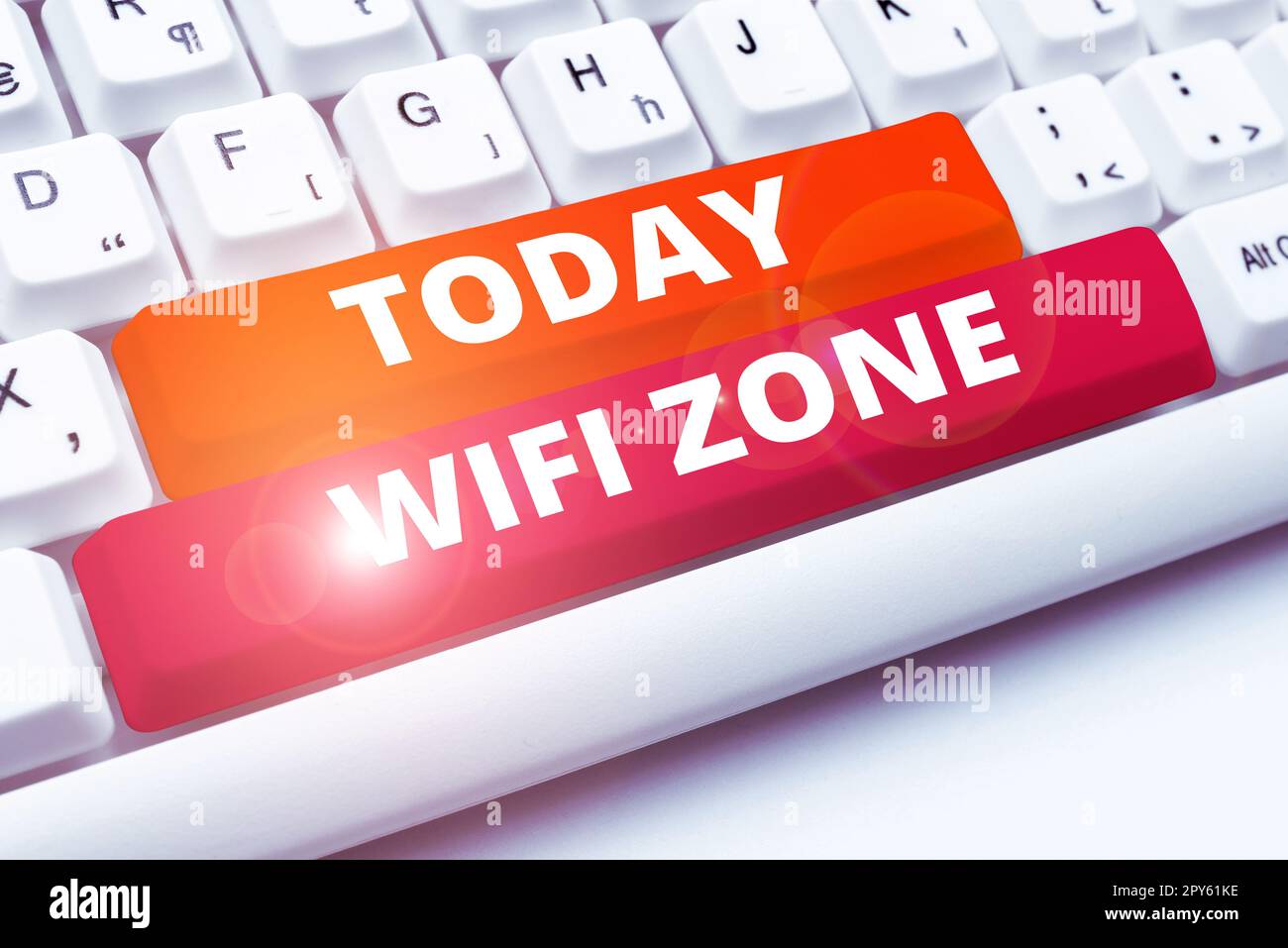 Texte indiquant la zone Wi-Fi inspiration. Présentation de l'entreprise : Internet haut débit sans fil et connexions réseau Banque D'Images