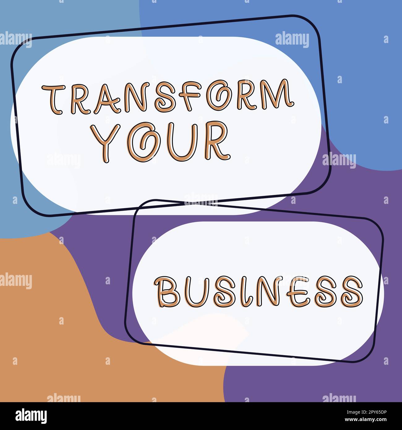 Affichage conceptuel Transformez votre entreprise. Concept Internet Modifier l'énergie sur l'innovation et la croissance durable Banque D'Images