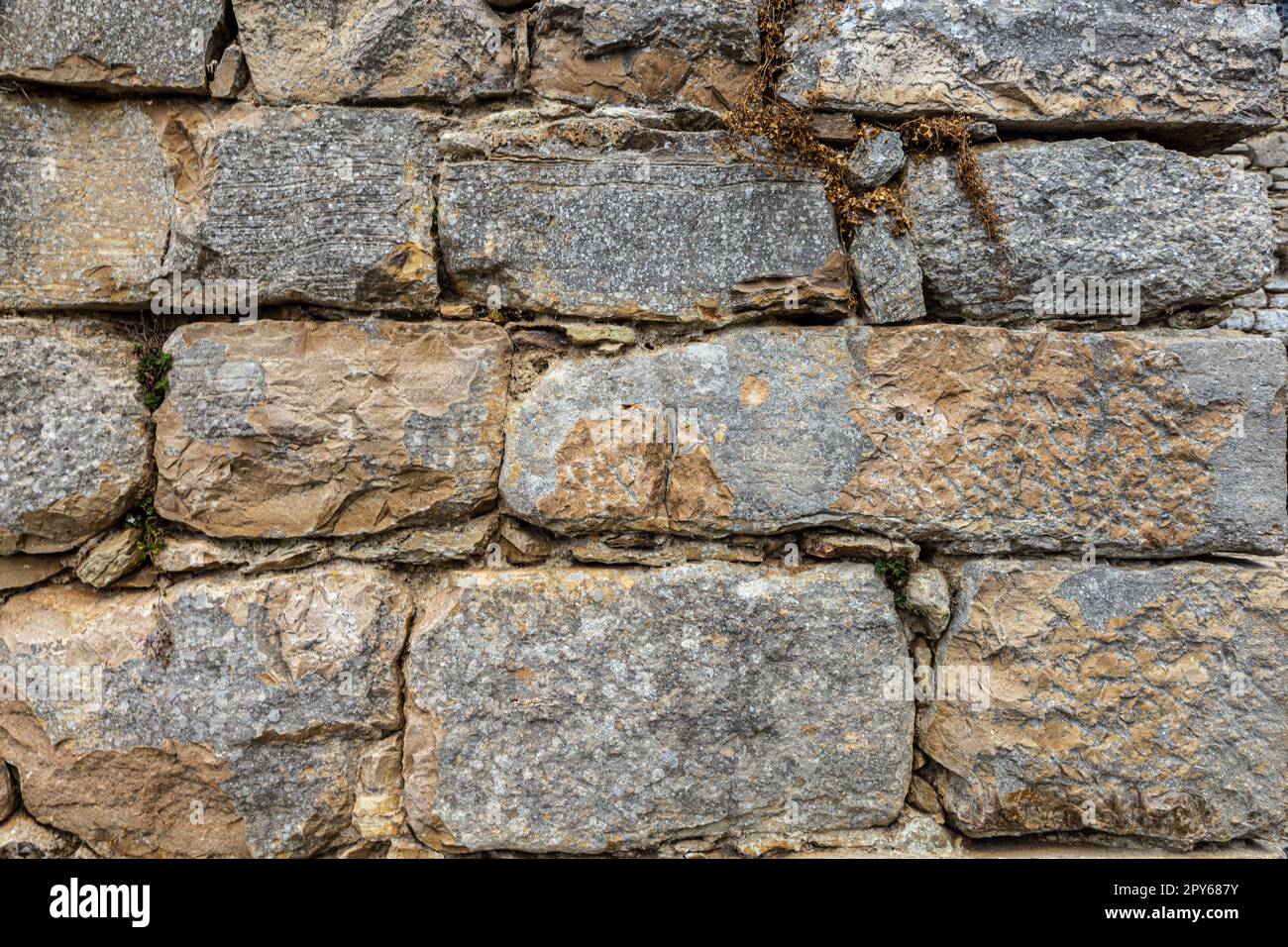 Stone Wall Background Banque D'Images