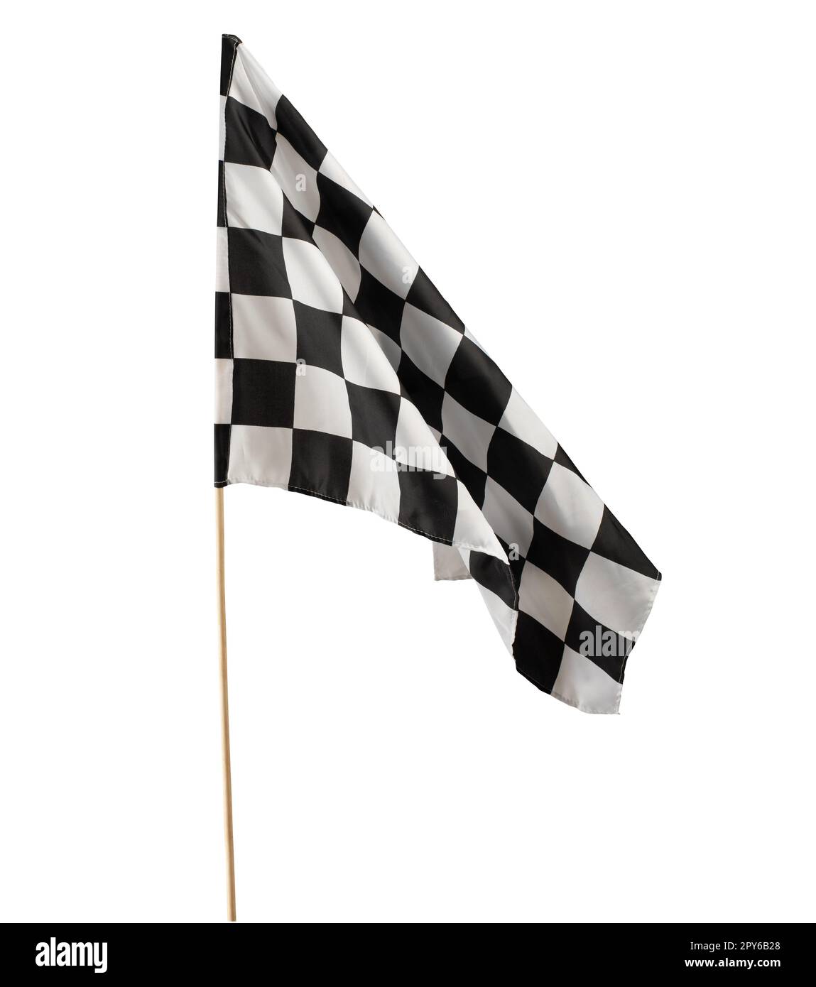 Drapeau de compétition de course. concept d'arrivée et de compétition réussies Banque D'Images
