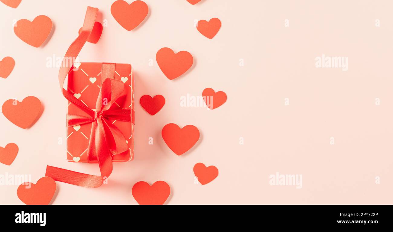 Happy Valentine's Day Background Banque D'Images