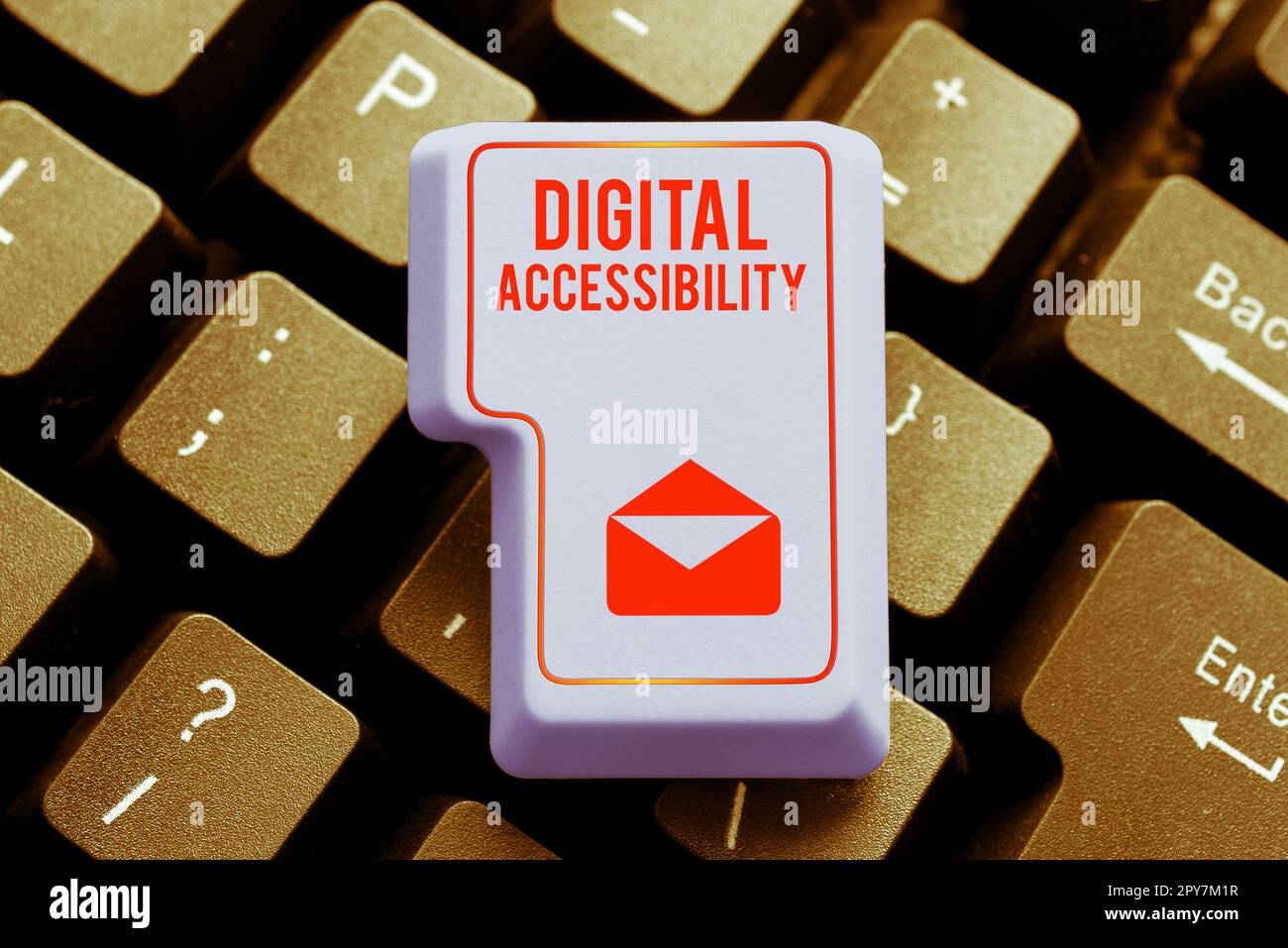 Affichage conceptuel Accessibilité numérique. L'entreprise présente une technologie électronique qui génère des magasins et traite des données Banque D'Images