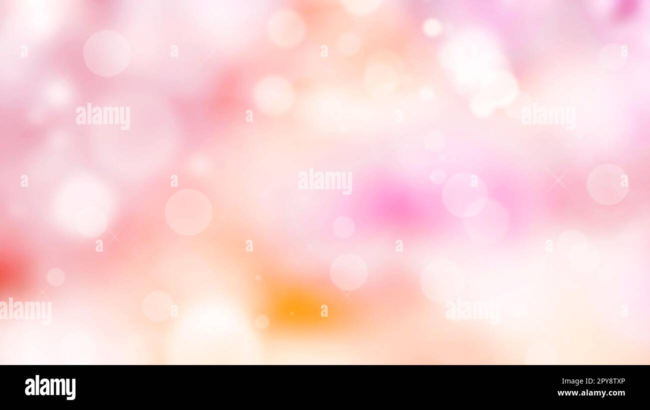 Fond coloré de fleurs de bokeh Banque D'Images