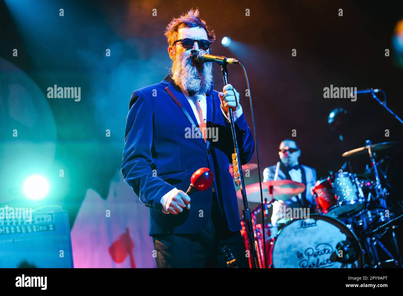 Milan, Italie. 18th avril 2023. Mark Oliver Everett d'Eels se produit en direct à Alcatraz sur 18 avril 2023 à Milan, Italie (photo d'Alessandro Bremec/NurPhoto) Credit: NurPhoto SRL/Alay Live News Banque D'Images