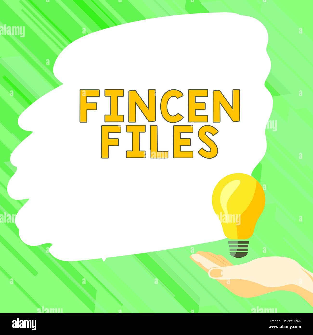 Affiche les fichiers FinCEN. Mot écrit sur les transactions d'actifs et de passifs financiers Banque D'Images