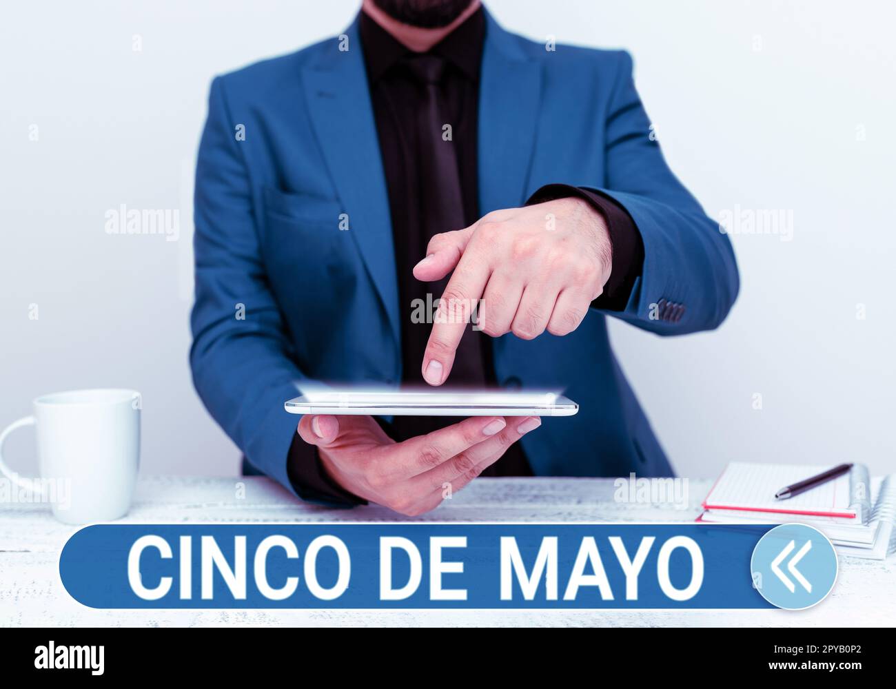 Texte montrant l'inspiration Cinco de Mayo. Business concept célébration Mexico-américaine organisée sur 5 mai Banque D'Images