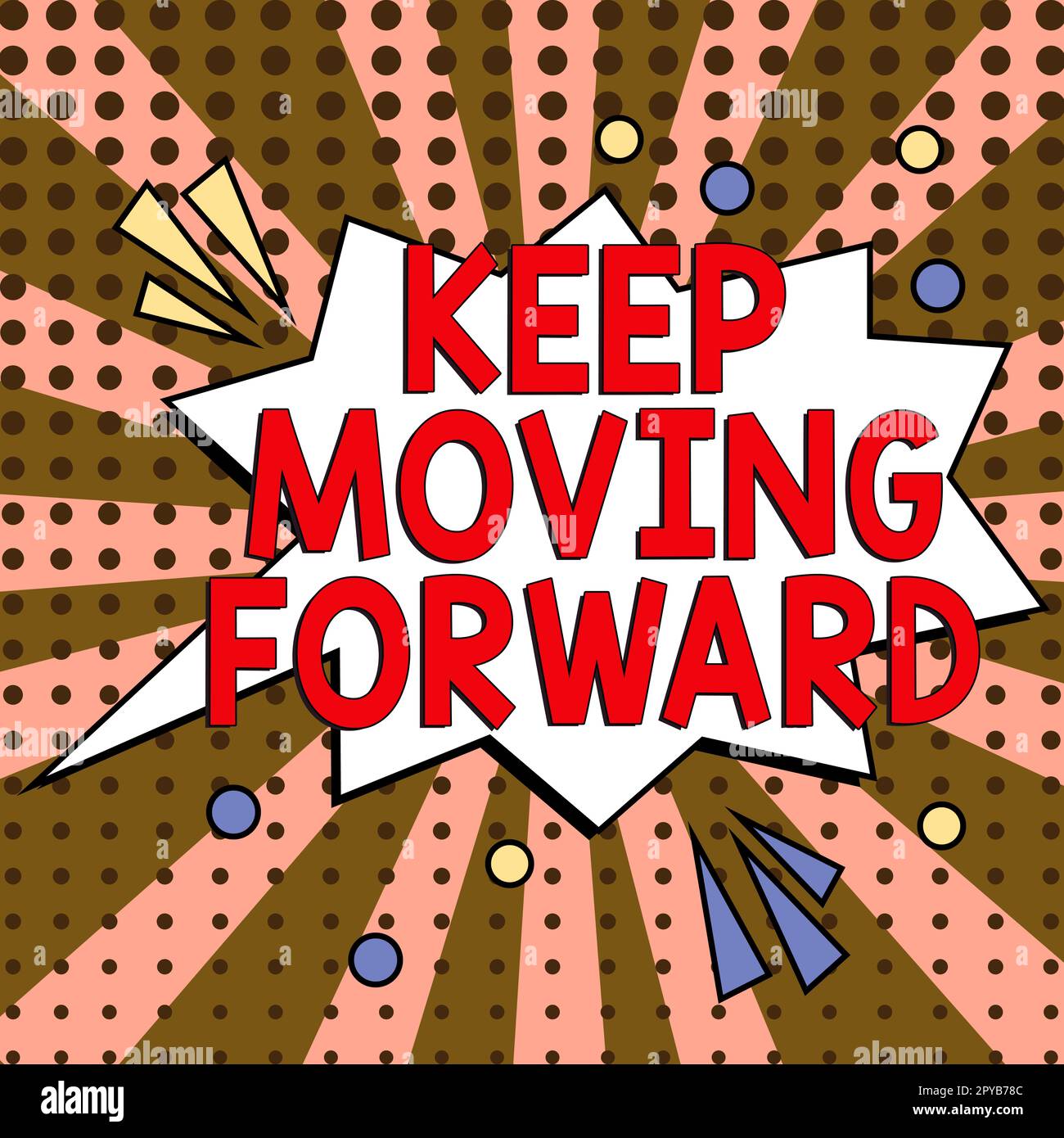 Symbole textuel indiquant « aller de l'avant ». Approche d'entreprise invitation n'importe qui ne complexant pas les choses ou les questions Banque D'Images