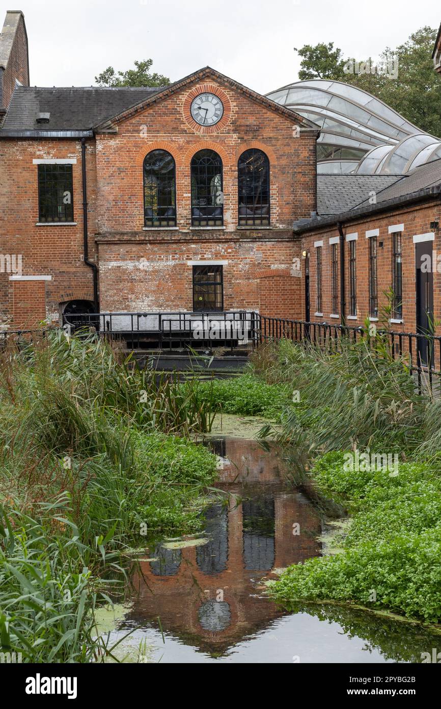Distillerie de saphir de Bombay le 27th octobre 2022 à Laverstoke Mill, London Road, Laverstoke, Hampshire, Angleterre. Crédit : nouvelles SMP Banque D'Images