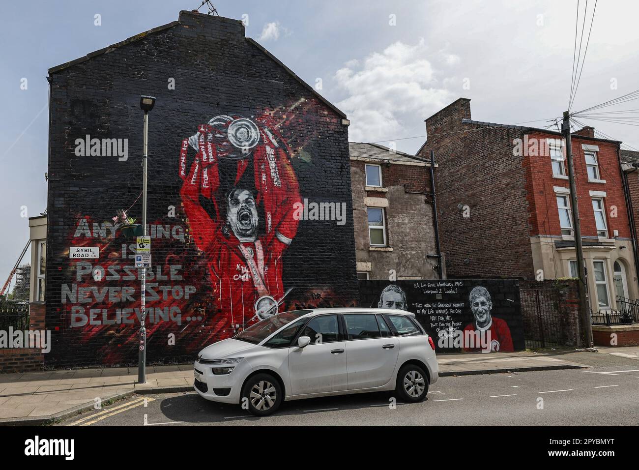 Tout est possible fresque près d'Anfield pendant le match de la Premier League Liverpool vs Fulham à Anfield, Liverpool, Royaume-Uni, 3rd mai 2023 (photo de Mark Cosgrove/News Images) Banque D'Images