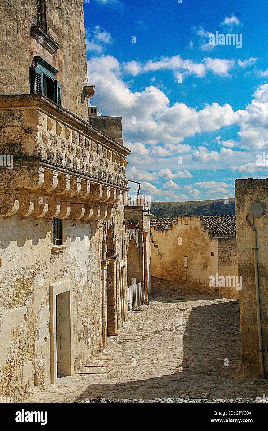 Les pierres de Matera Banque D'Images