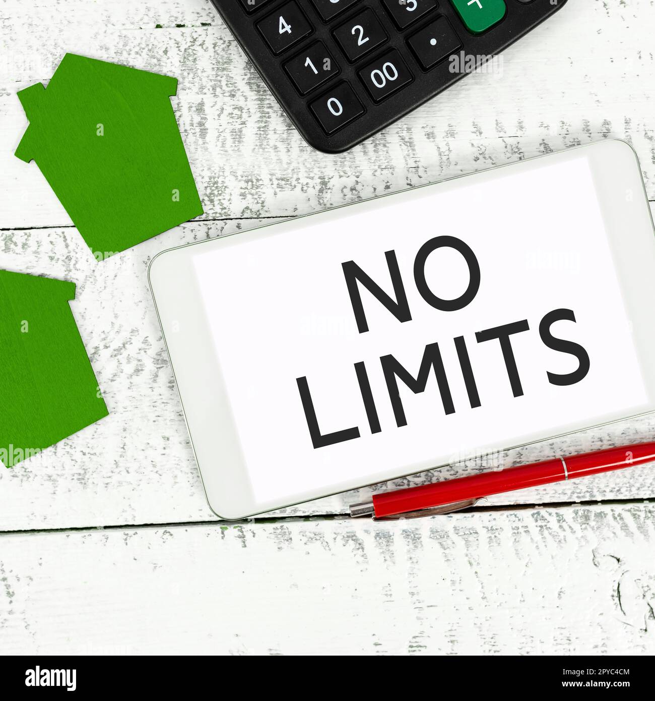 Symbole de texte indiquant aucune limite. Vitrine d'affaires pour faire tout ce que vous pourriez avec des restrictions et de la retenue Banque D'Images