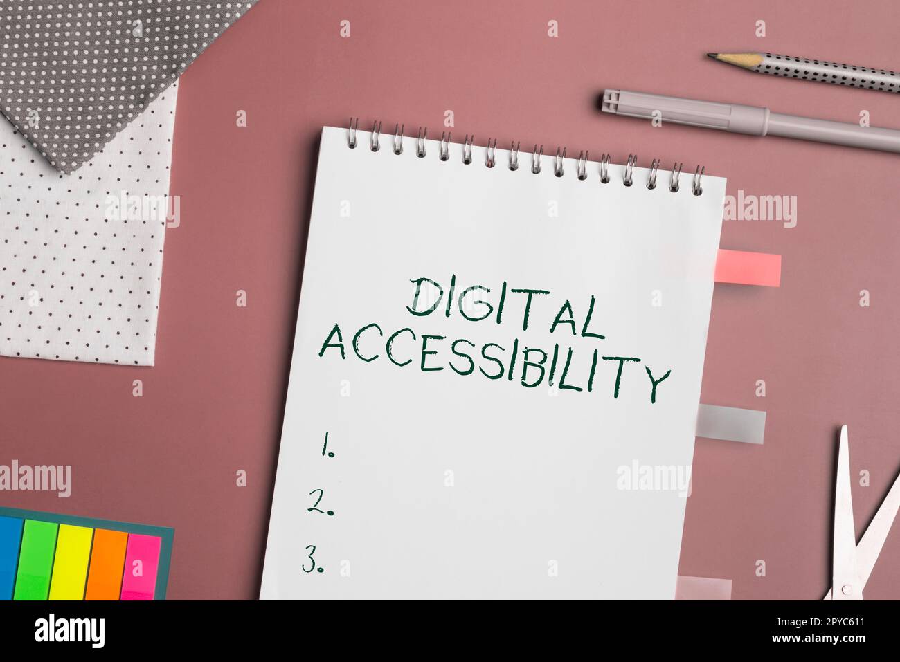 Inspiration montrant le signe Accessibilité numérique. Technologie électronique photographique conceptuelle qui génère des magasins et traite des données Banque D'Images