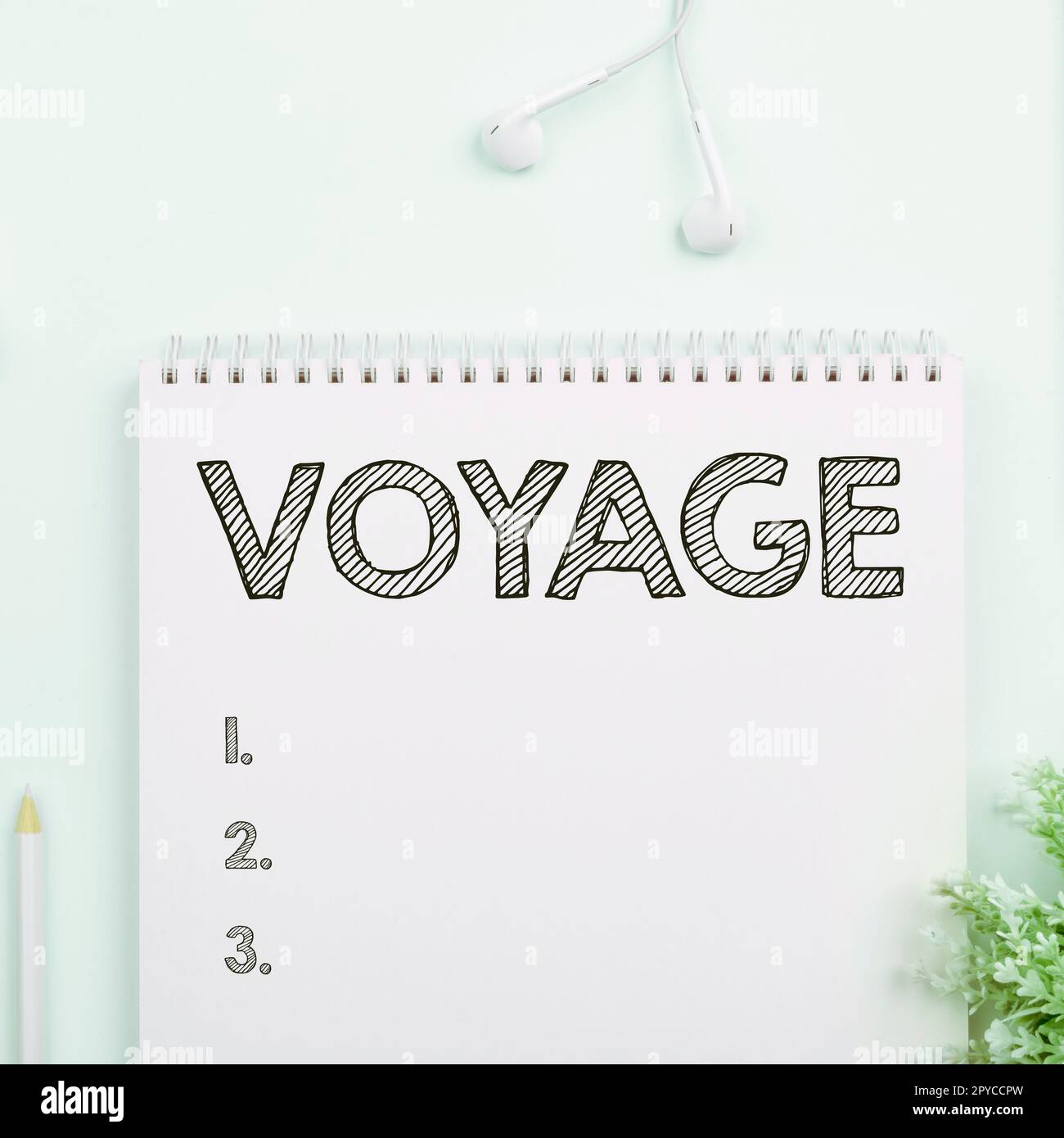 Légende conceptuelle Voyage. Concept d'affaires long voyage impliquant le voyage par mer ou dans l'espace Tourisme vacances Banque D'Images