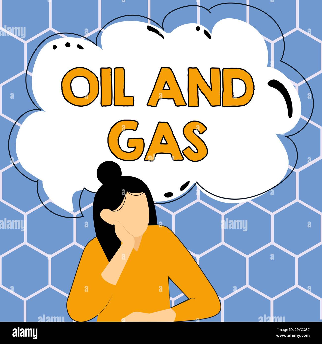 Affichage conceptuel pétrole et gaz. Concept d'affaires exploration extraction raffinage commercialisation des produits pétroliers Banque D'Images