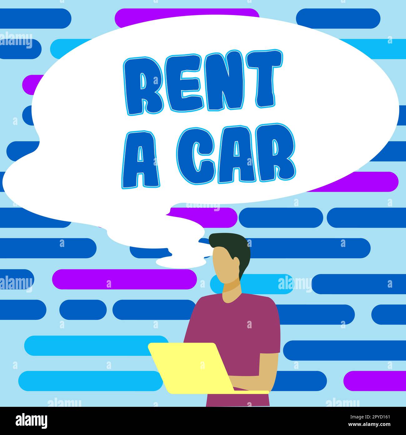 Affiche textuelle indiquant Rent A car. Photo conceptuelle payant pour une utilisation temporaire du véhicule d'un jour à plusieurs mois Banque D'Images