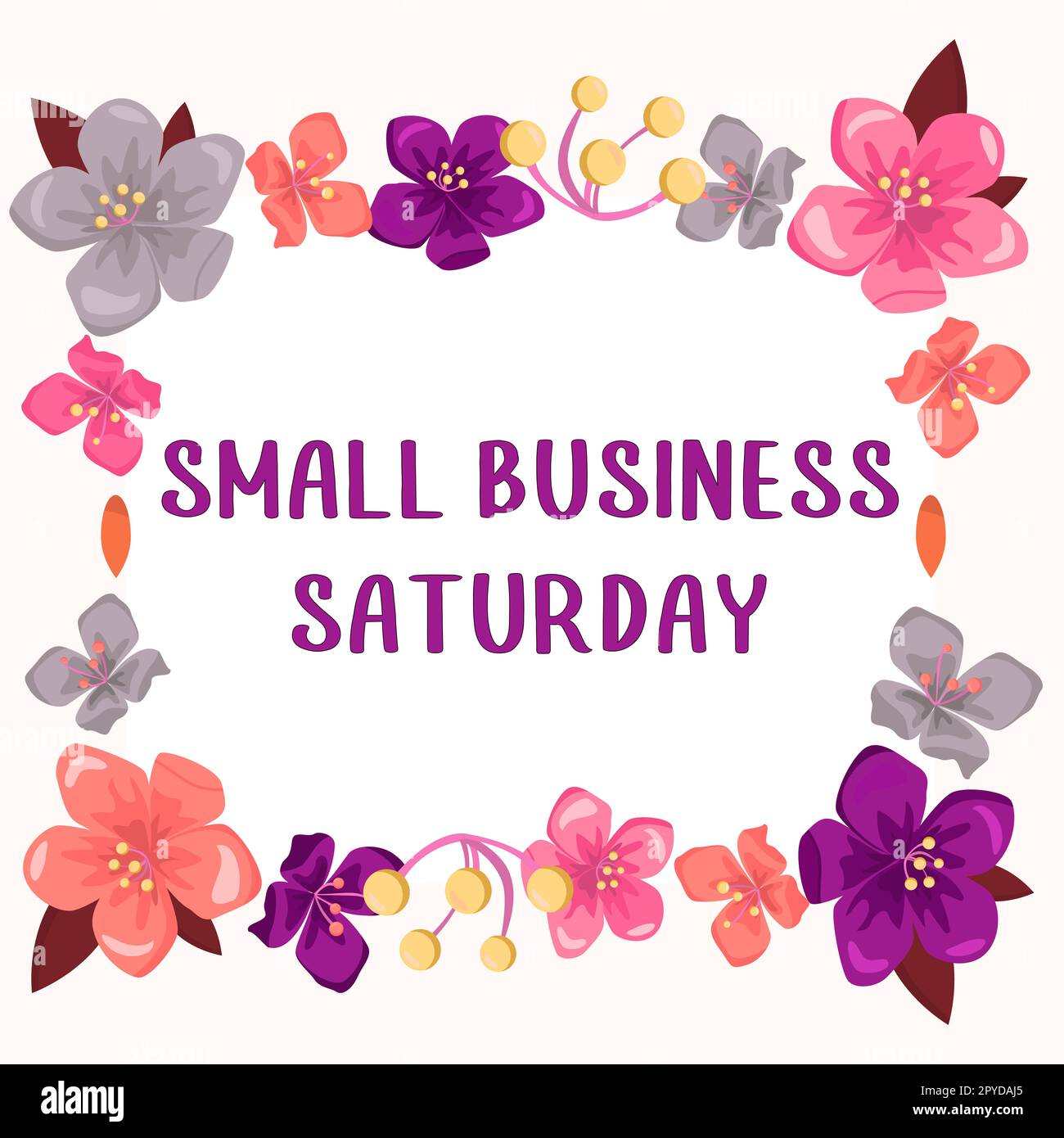Légende du texte présentant Small Business Saturday. Mot écrit sur les vacances de shopping américaines qui ont eu lieu le samedi Banque D'Images