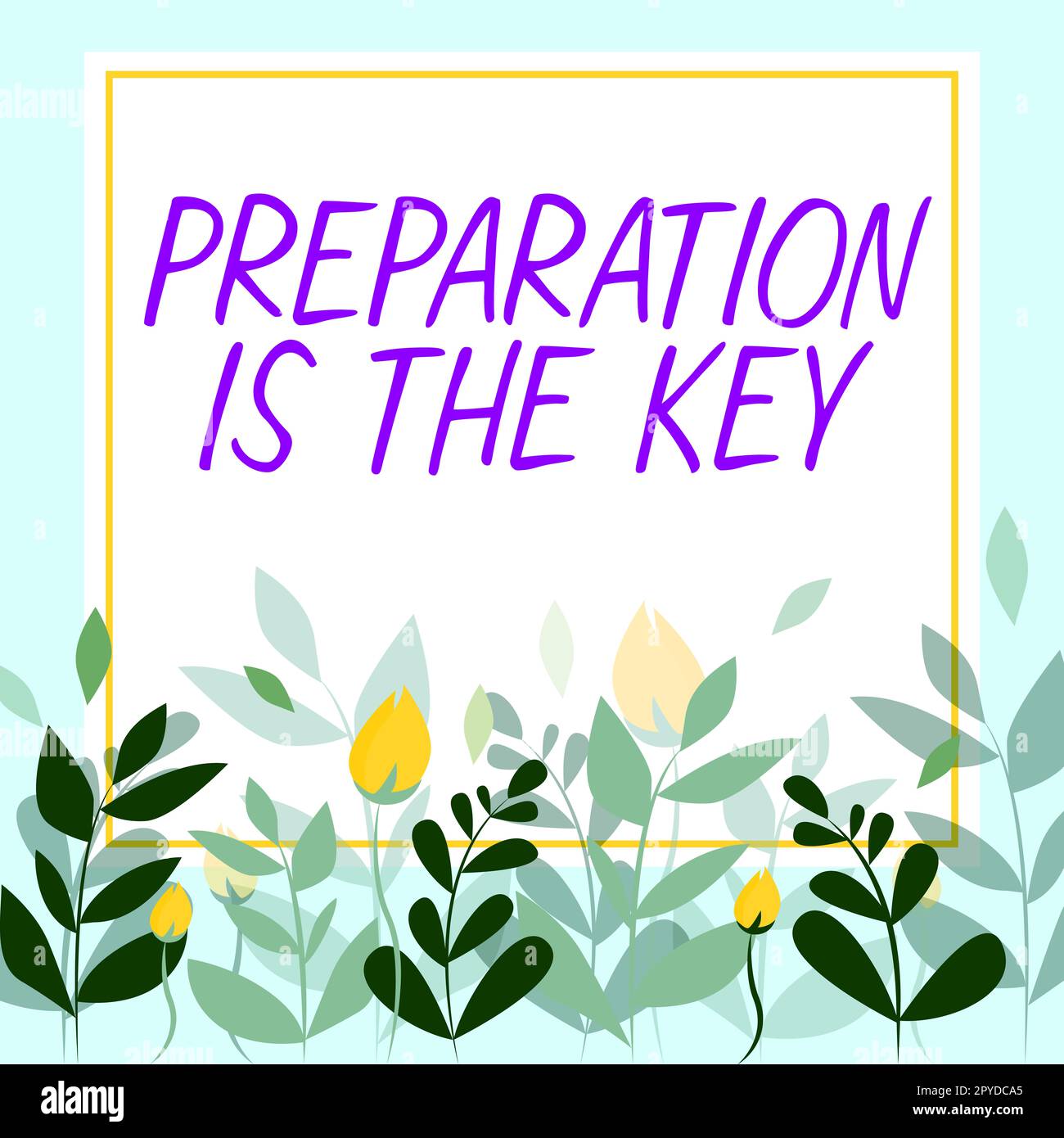 Écriture Affichage du texte la préparation est la clé. Mot pour l'action de faire quelque chose prêt pour l'entretien ou l'utilisation Banque D'Images